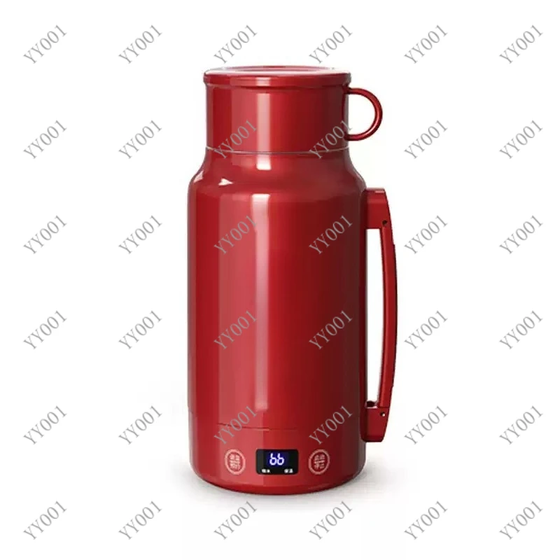 Portable Electric Kettle with Insulation Large Capacity Water Cup for Travel Business Trip