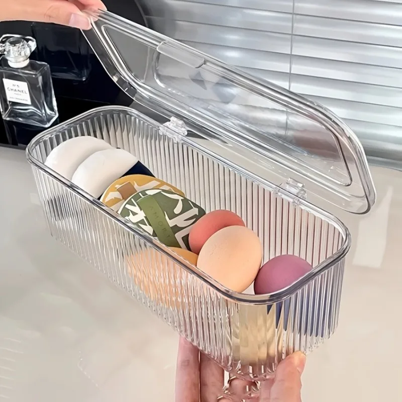 Acrylic cosmetic storage box Portable No installation required Suitable for desktop design