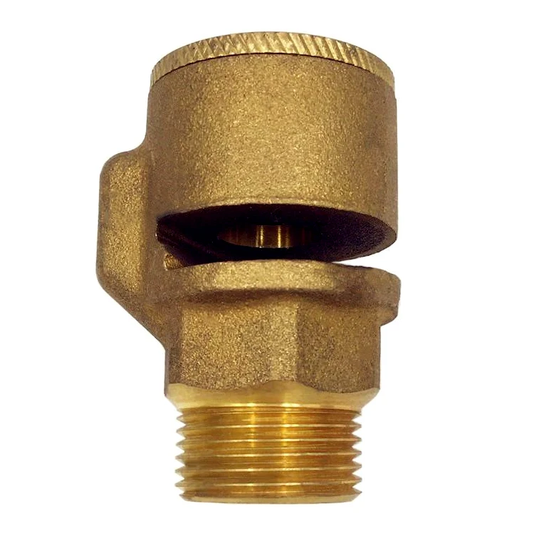 TKFM Anti negative pressure explosion proof 1/2 inch npt water suction vacuum relief breaker brass valve