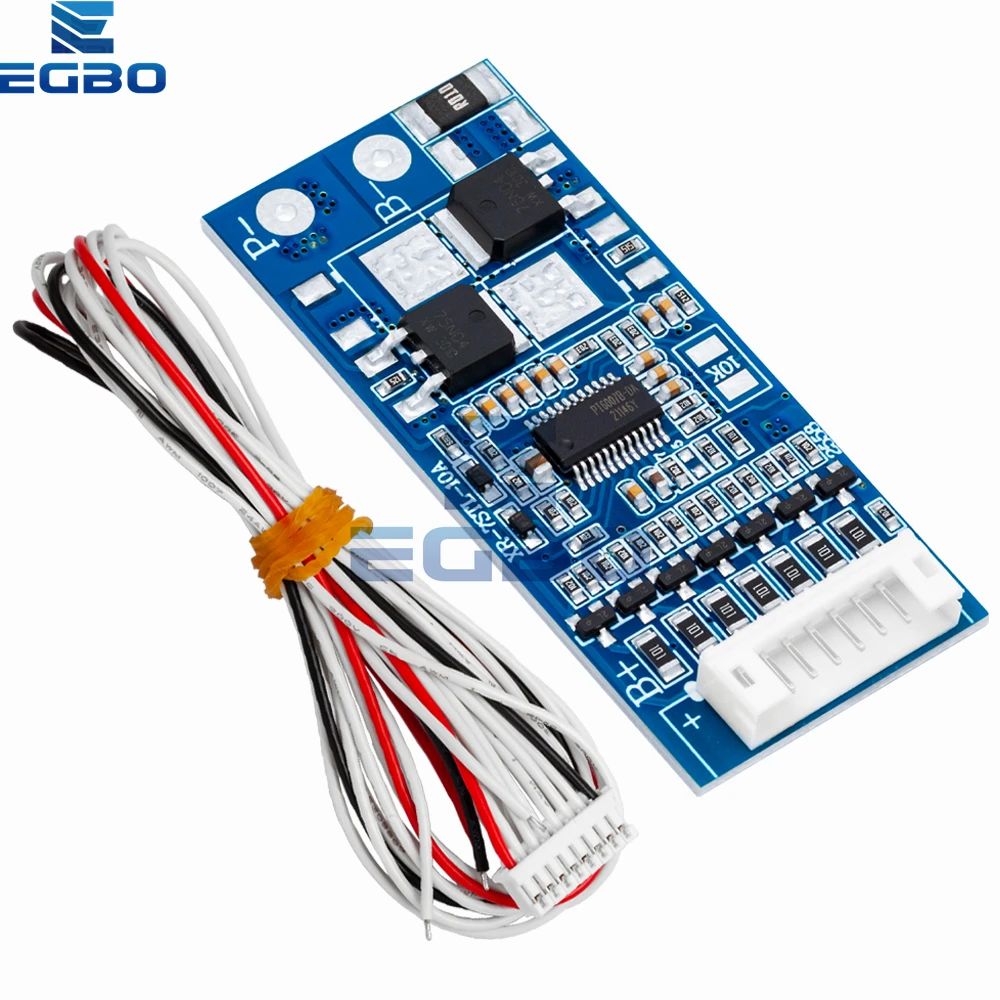 7S 5A/10A 3.2 فولت/22.4 فولت Lifepo4 بطارية ليثيوم فوسفات الحديد BMS مع لوح حماية بطارية ليثيوم متوازن مع كابل