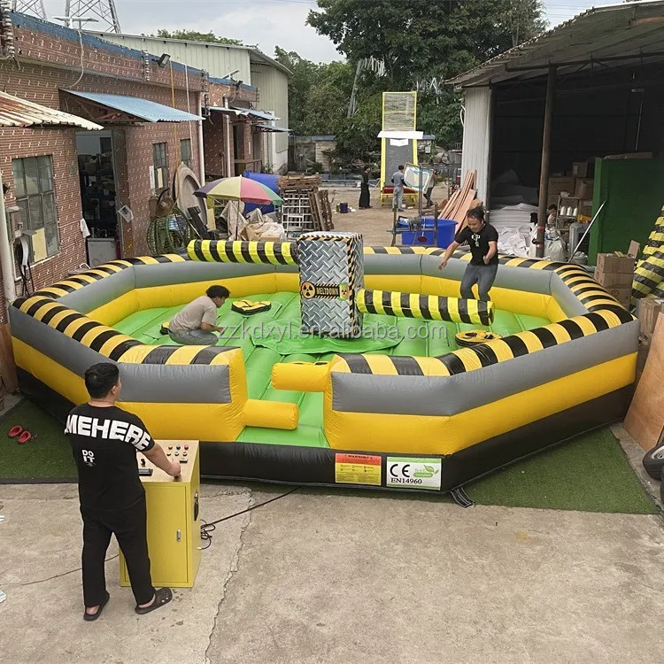 Inflatable Crazy Clock Jump Game, Christmas Family Entertainment, Competition Props, Fun Party Game Machine