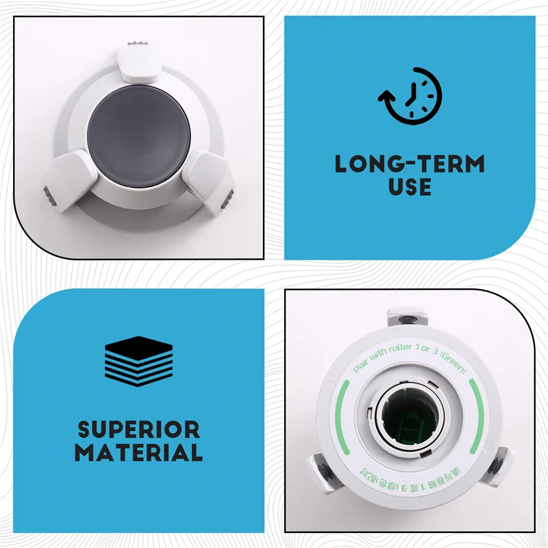 Professional Rotary Axis For Bambu Lab 3D Printer Lite Rotary Spool Stand For 3D Printer A1/A1 Mini Green