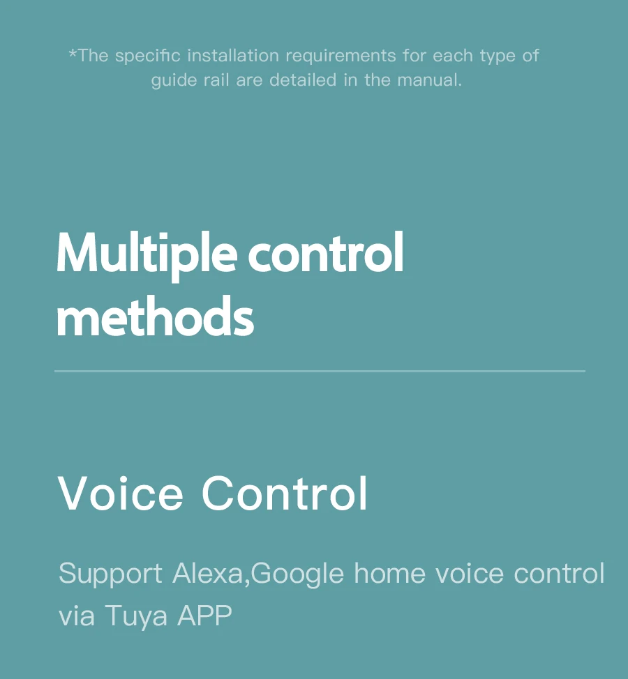 Zemismart Zigbee Vorhangroboter, wiederaufladbarer Elektromotor für römische Stange I Typ U Typ Track, Arbeit mit Tuya Alexa Google Home – Detail 8