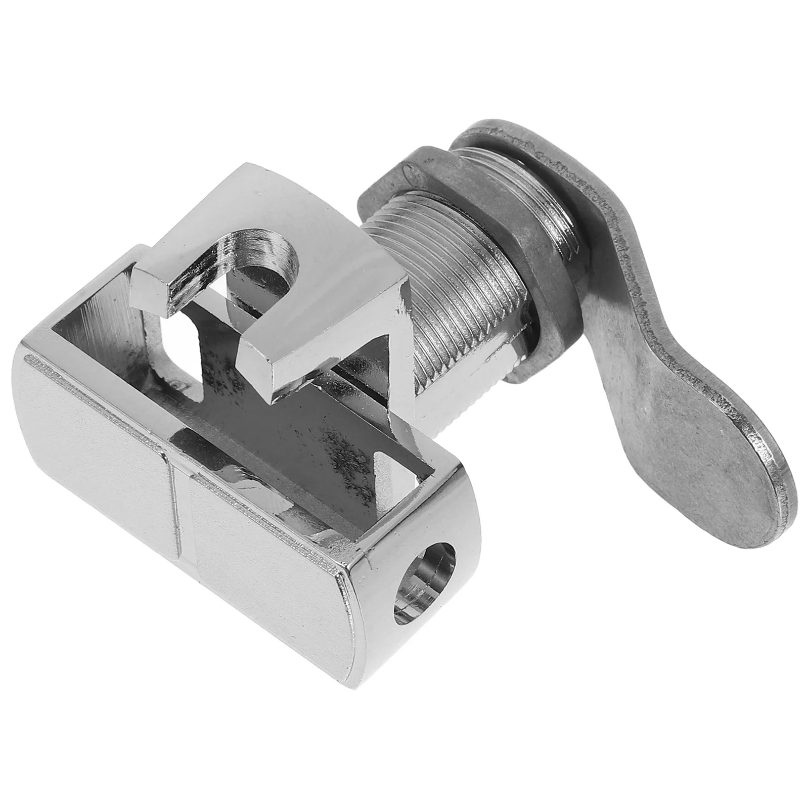

Zinc Alloy Electroplated Keyless Lock Thumb Operated for Rv Cabinet Drawer Camper Storage Compartment Rv Closing Lock