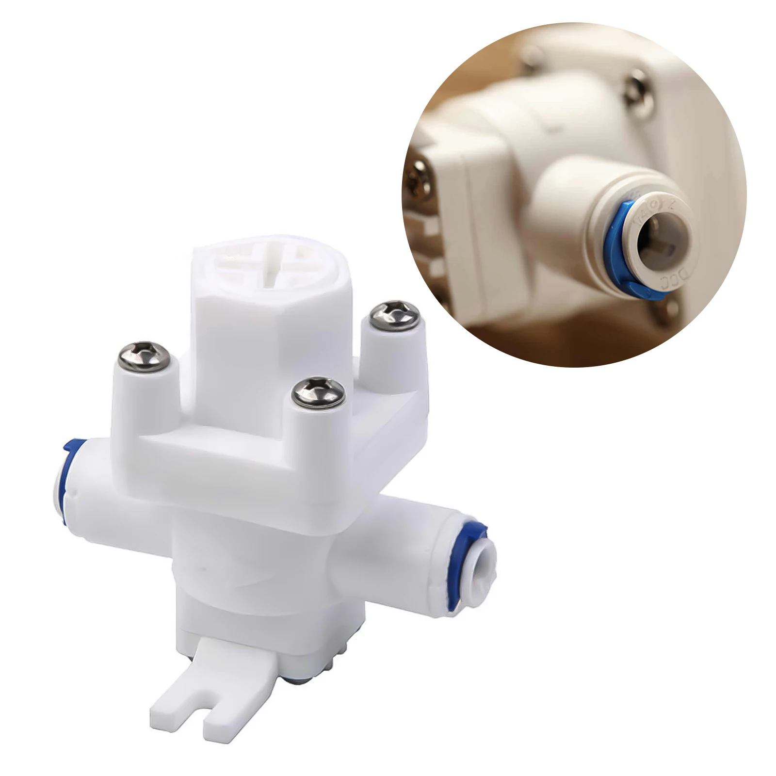 

Water Pressure Relief Valve Water Pressure Reducing Regulator Hose Quick Connection RO Reverse Osmosis System