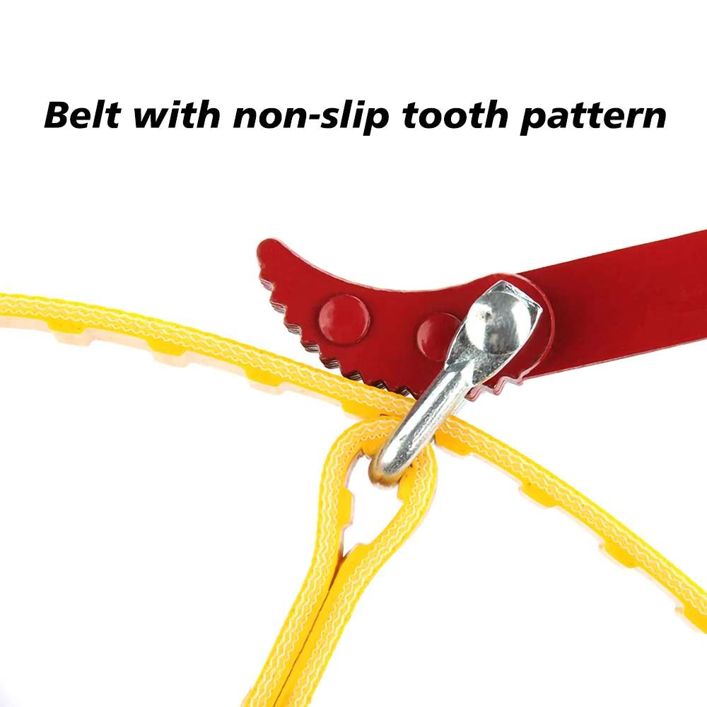 Adjustable Strap Opener Chain Oil Filter Belt Wrench Puller Spanner Cartridge Disassembly Repair Tool Motorcycle Car Accessories