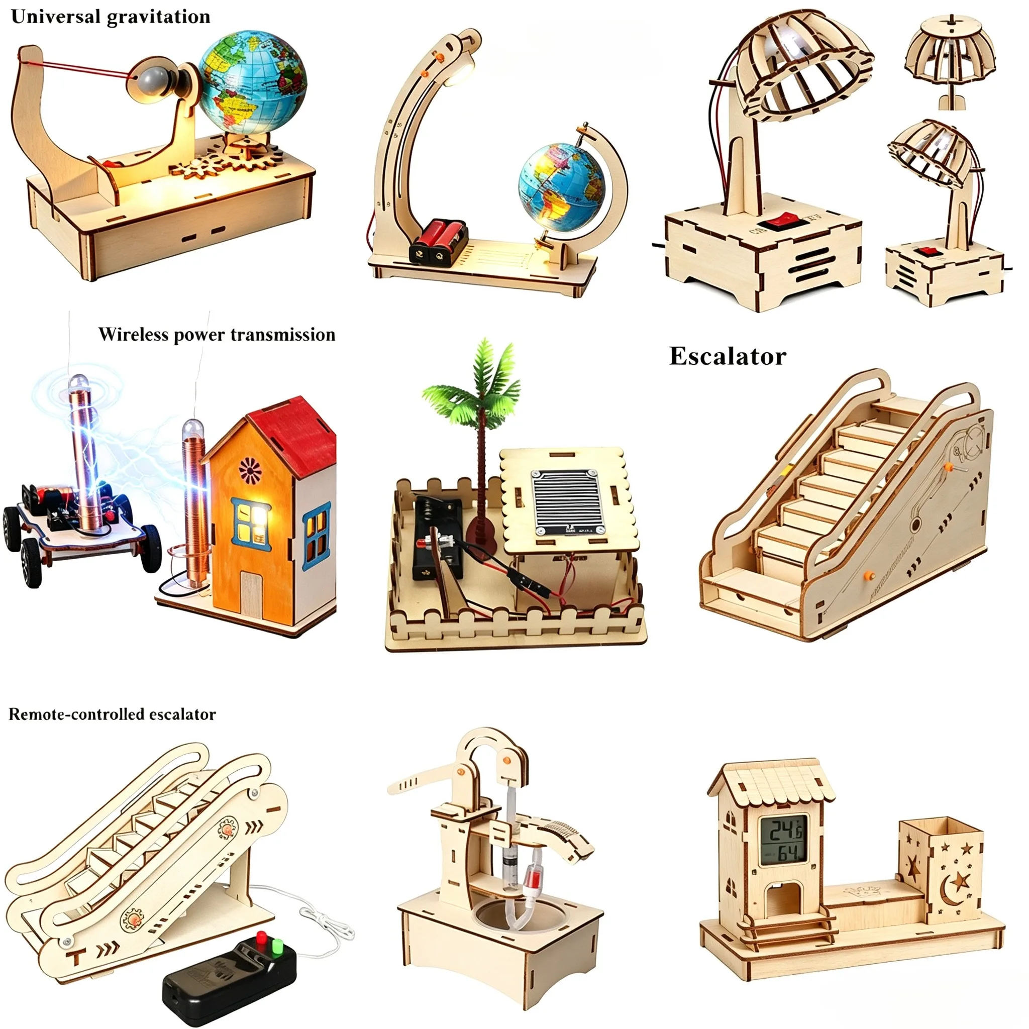 Science and Education Experiment Material Kits, DIY Hand-Assembled Toys, Science and Education Experiment DIY Gifts