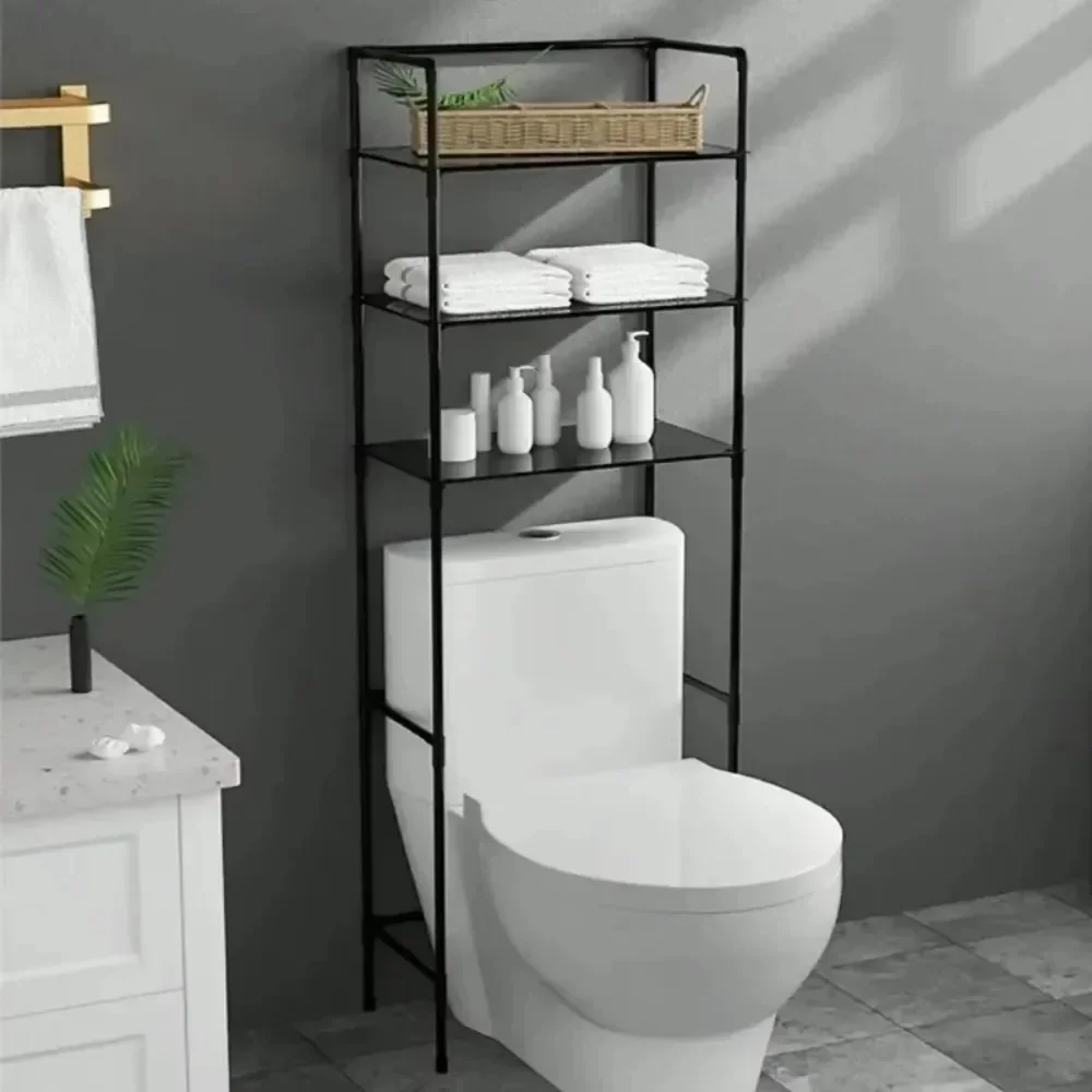 Bathroom Storage Rack Space-saving Stand Holder MultiFunctional Floor Type Toilet Storage Racks Multilayer Washing Machine Shelf