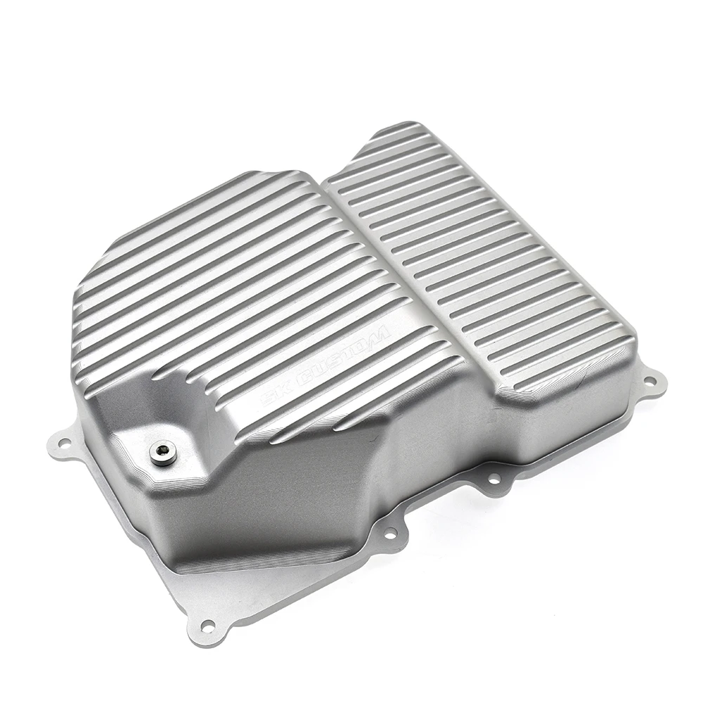 SK CUSTOM auto parts forged aluminum alloy CNC transmission oil pan for BMW MINI Cooper ALL4 One JCW R55 R56 R57 R58 R59 R60 R61