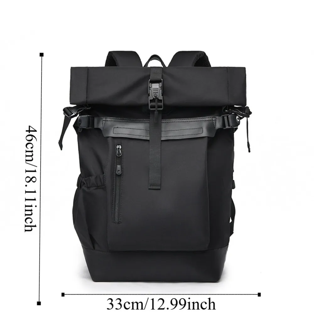 حقيبة ظهر رجال الأعمال ذات سعة كبيرة، حقائب مدرسية خفيفة الوزن للرجال قابلة للتنفس ومقاومة للماء للرجال للكمبيوتر المحمول