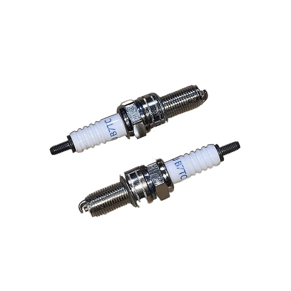 B7TC Spark Plug Motorcycle   For CR7EK CR7E C7E CR7EIX CR7EGP IU22 U22ESRN 94703-00353 G59C B7RIU 4 stroke M10 19mm 50-250cc