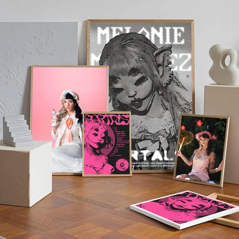 Singer Melanie Martinez DIY Sticky Poster Vintage Room Bar Cafe Decor Home Decor