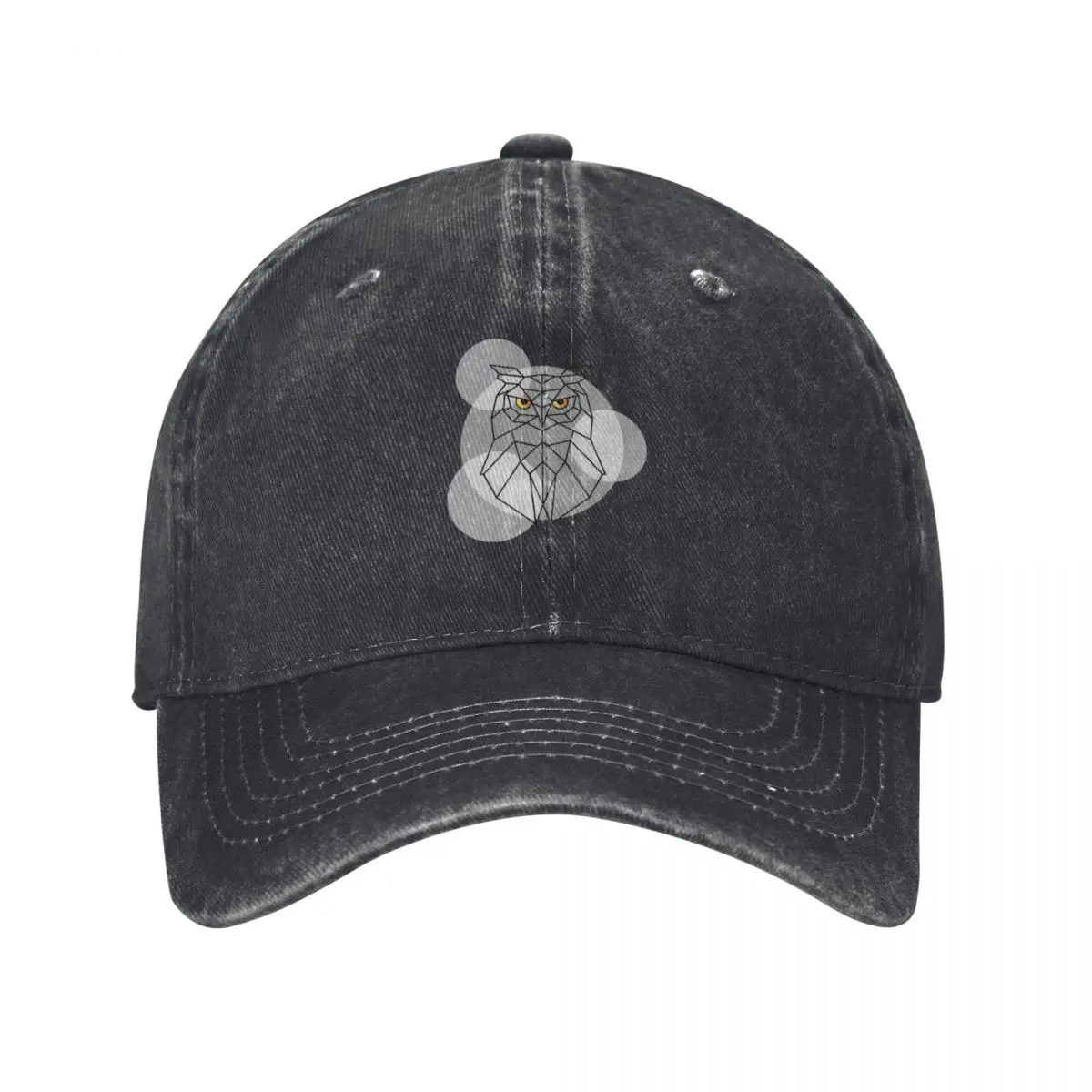 

Geometric Line Owl Baseball Cap Thermal Visor Christmas Hat Rave Luxury Brand Mens Hats Women's