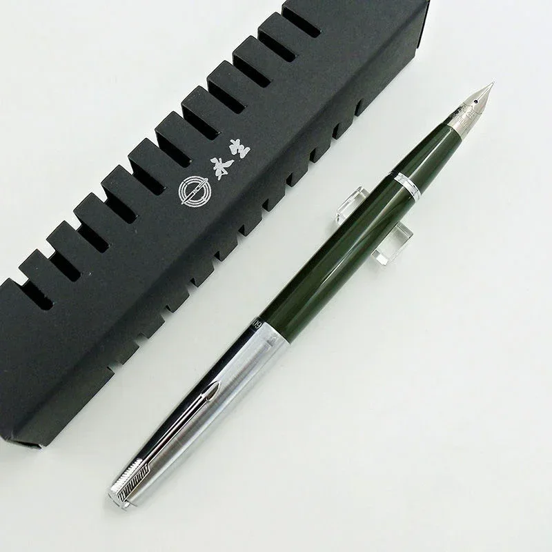 

Сапфировые синие ручки WingSung 601A с перьевыми чернилами, прозрачная смола, роскошный подарок для письма, офисные канцелярские принадлежности, подарок