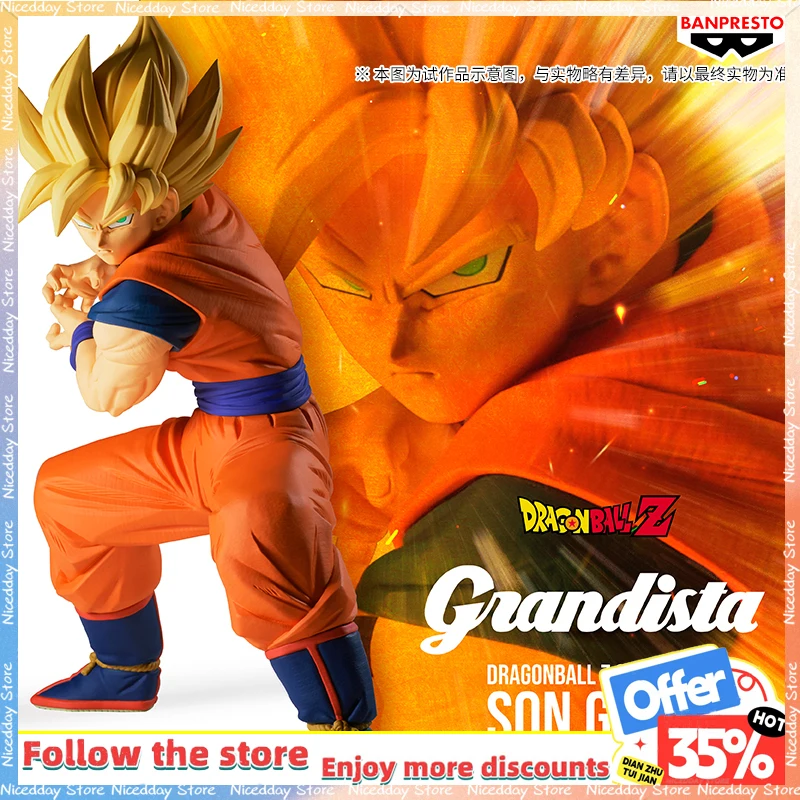 

100% Original Bandai Eyewear Factory Dragon Ball Z Grandista Sun Wukong Action Figure Accessories Ornaments Toys And Gifts