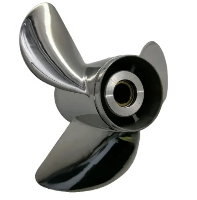 

HOT SALE 50-130HP 13 1/2X15-K Boat Underwater Engine STAINLESS STEEL Marine OUTBOARD PROPELLER For Engine