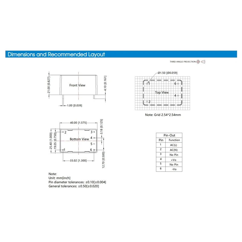 AC-DC Power Supply 85-305V to 9V 12V 24V Module 10W non-isolated Voltage Regulator LD10-23B12R2 LD10-23B24R2 LD10-23B09R2