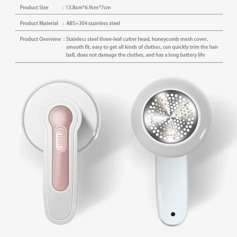 Portable Electric Plush Toy Disassembler for Sweater Fur Trimming Doll Cutting into Particles Fabric Razor Household Appliance