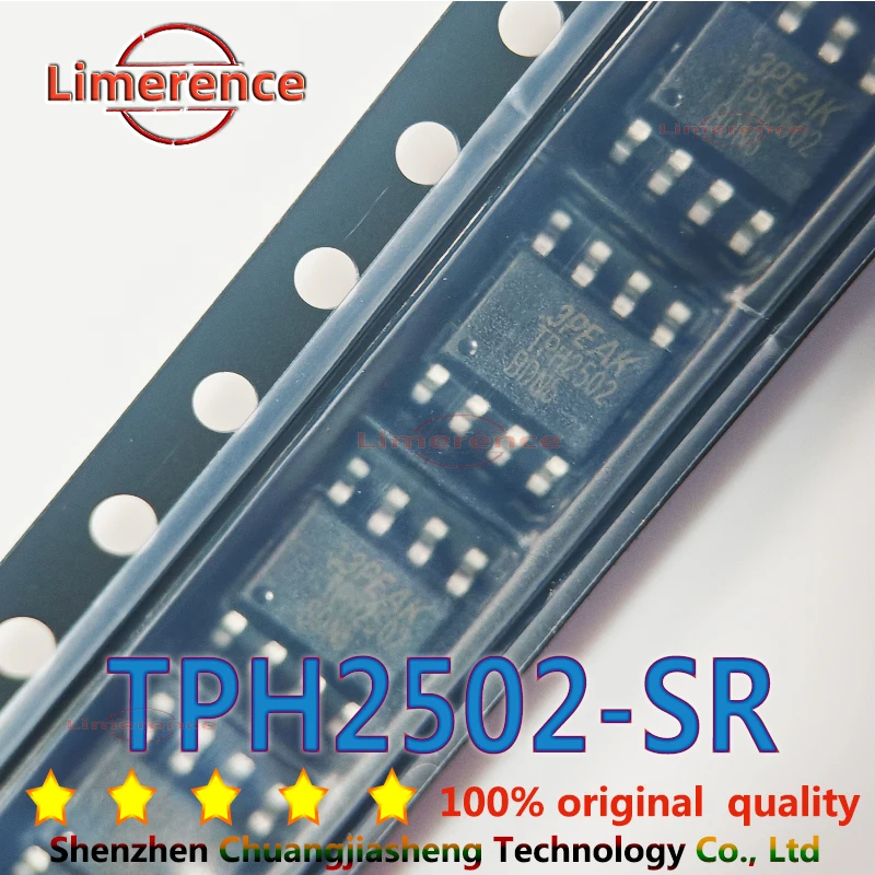 5pcs/Lot TPH2502-VR TPH2502-SR Marking TPH2502 MSOP-8 / SOIC-8 250MHz, Precision, Rail‐To‐Rail I/O, CMOS Operational Amplifiers