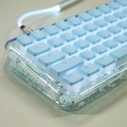 Keycaps kore/rus OEM PBT 117 tuşları puding Corsair MX anahtarı mekanik klavye Gamer için klavye arkadan aydınlatmalı klavyeler anahtarı