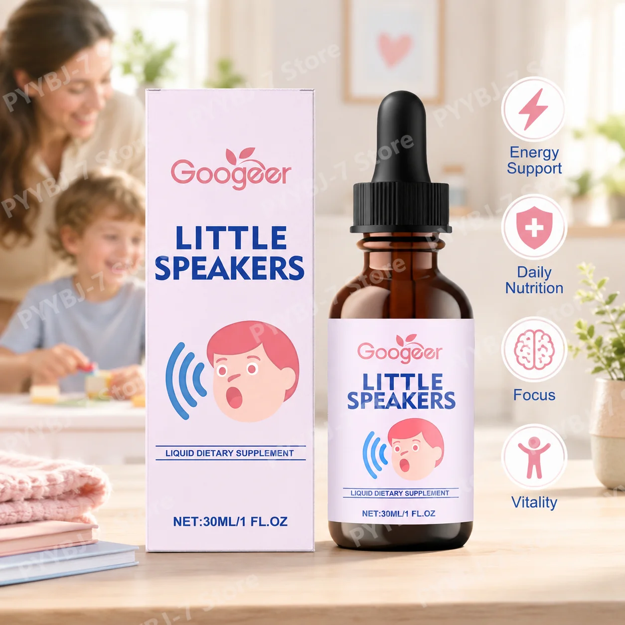 Oral Multi-Nutrient Drops for Body Care Therapy Daily Vitamin and Mineral Supplement Convenient Liquid Dose 30ml Bottle