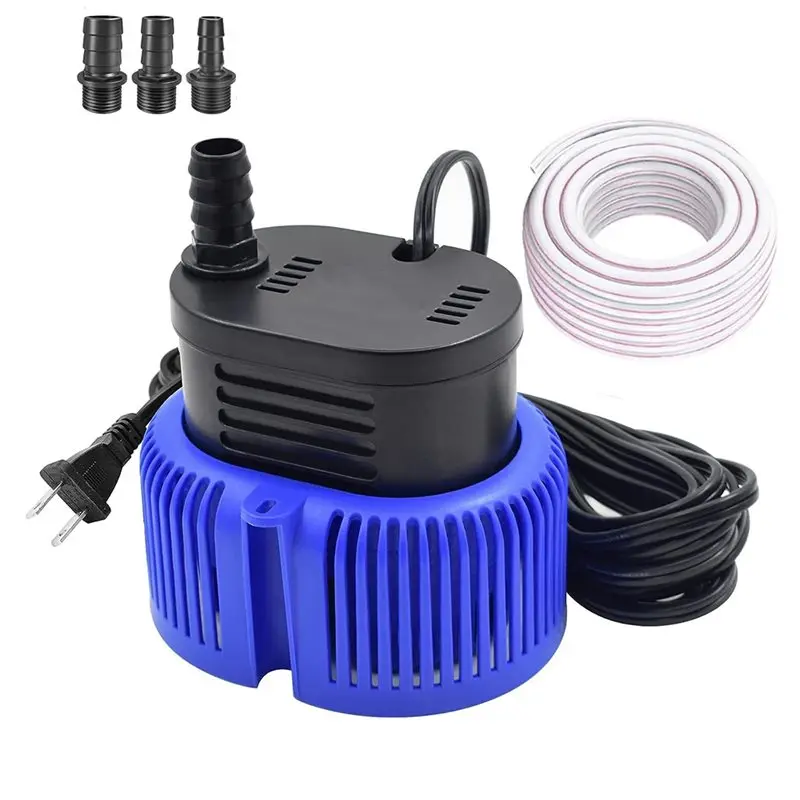 【ORNAMENT】Pool Cover Pump Above Ground, 850 GPH Submersible Water Sump Pump Swimming Water Removal Pumps, US Plug