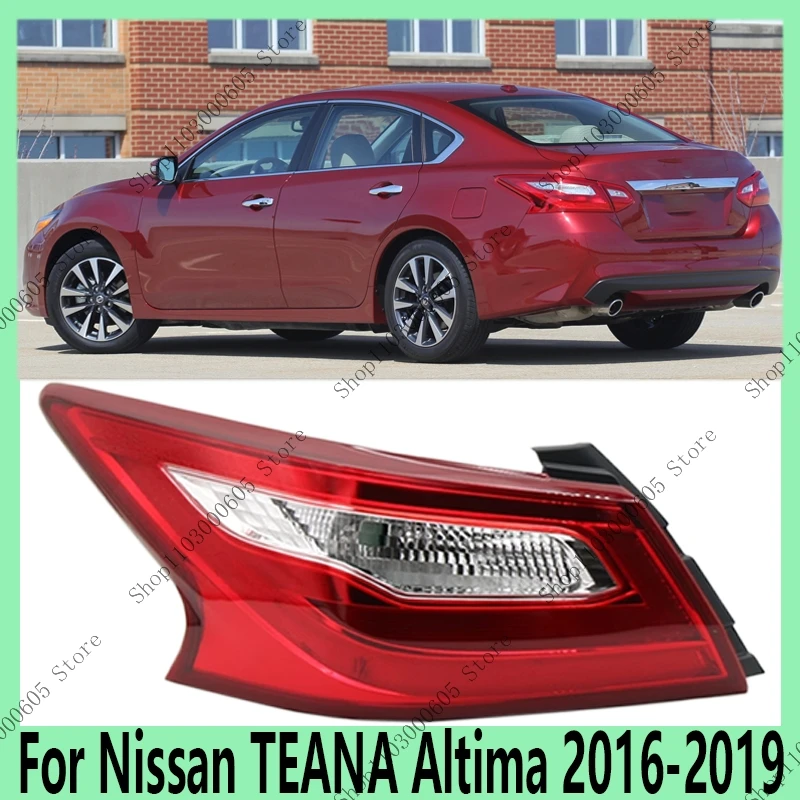 

For Nissan TEANA Altima 2016-2019 Automobile Accessories Tail Light Bulbless Turn Signal Brake Signal Light Driver Light Housing