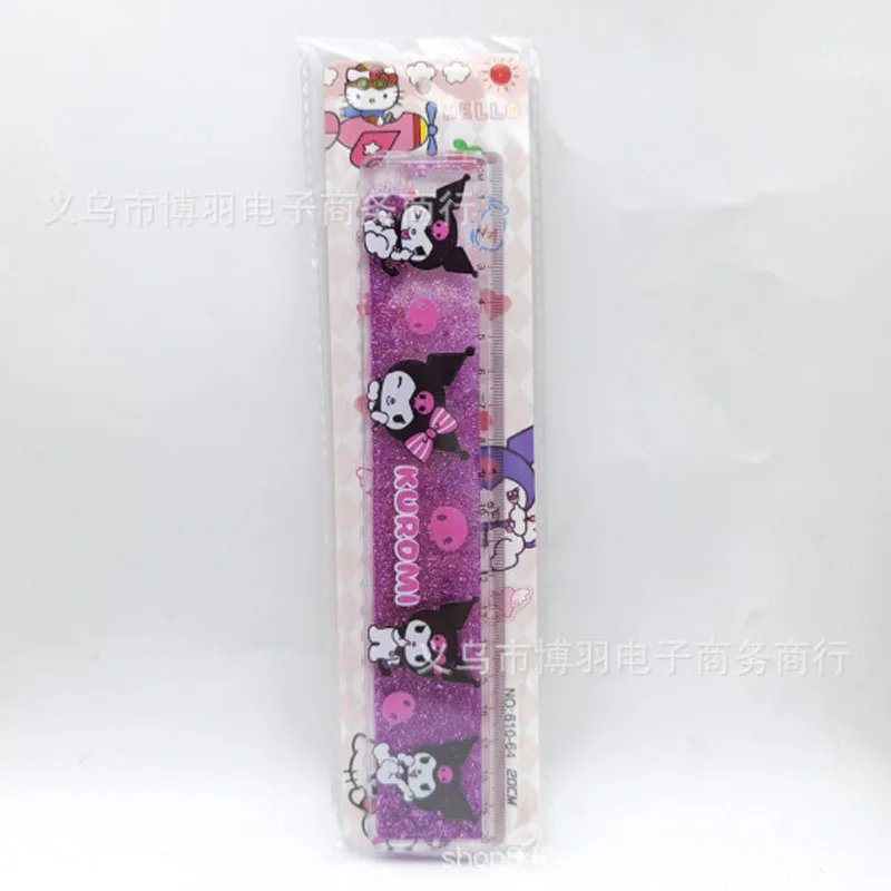 for Stitch Ruler  Drawing Cartoon Stationery Acrylic Thickened Double-Sided Student Office Stationery Gift Learning Reward