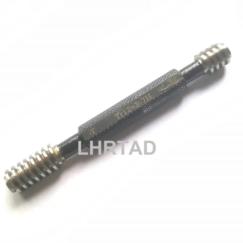 Trapezoidal thread plug gauge TR10 TR12 TR14 TR16 7H Trapezoid screw gauges gage tools T10 T12 T14 T16 TR14X3 TR10X3 gauge tr10