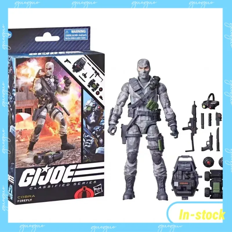 

【В наличии】Хасбро Г.И. Joe Classified Series 84. COBRA Firefly. Модель персонажа аниме. Коллекционная игрушка в подарок.