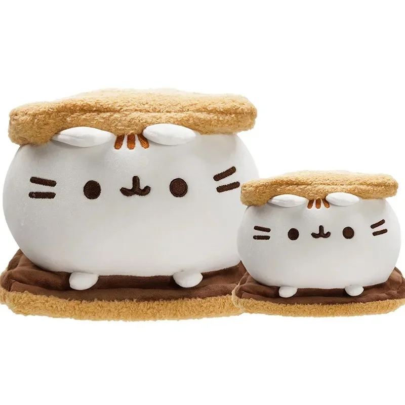 Muñeco de Peluche de gato Pusheen, bonito juguete de Cosplay de dibujos animados Kawaii, decoración de la habitación del hogar, dormitorio, modelo de colección de Anime, muñeca de juego, regalo para niños