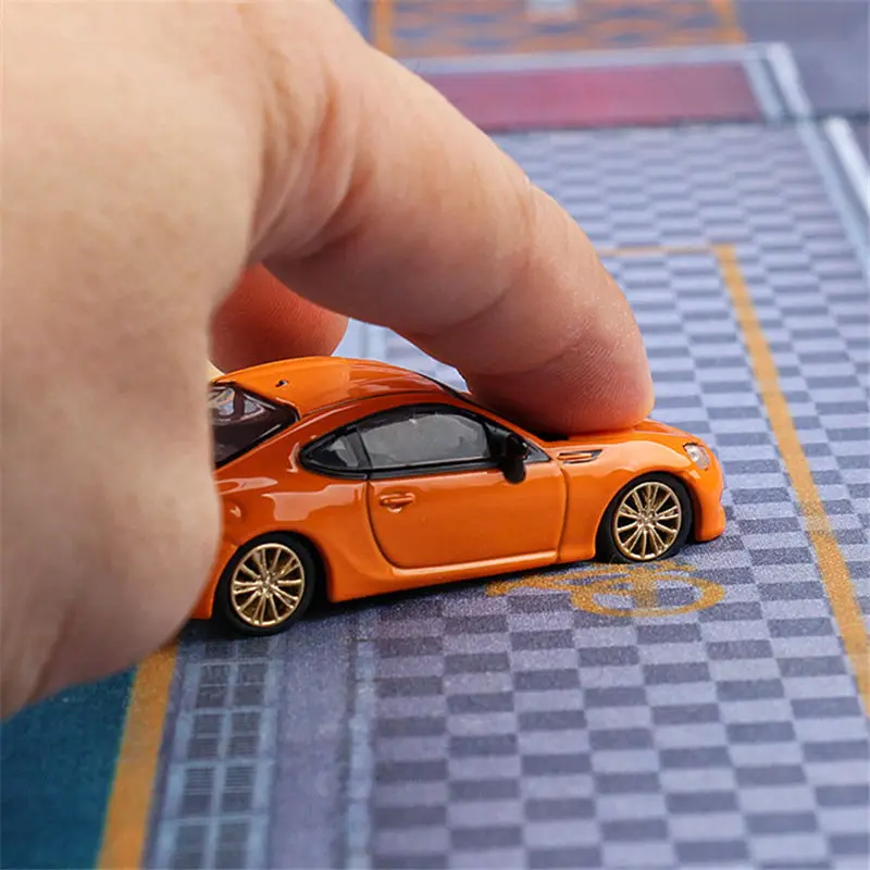 1/64 Subarus BRZ Alloy Sports Car Model Diecast Metal Racing Car Vehicles Model Miniature Scale Simulation Collection Kids Gifts
