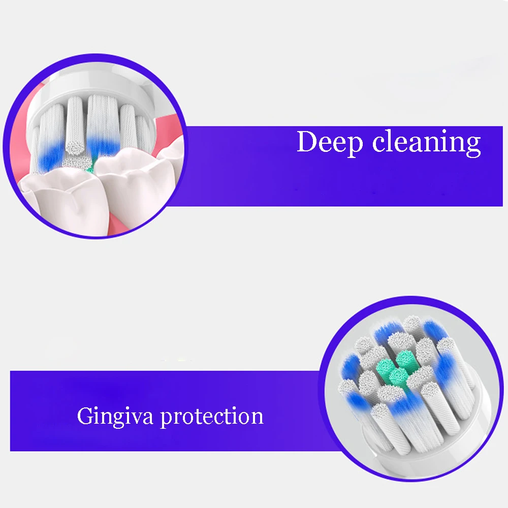 Whitening Opzetborstels Refill Voor Oral B Opzetborstels 4 Stuks 3D Vervanging Reserveonderdelen Voor Groothandel Oral B Tandenborstel Nozzles