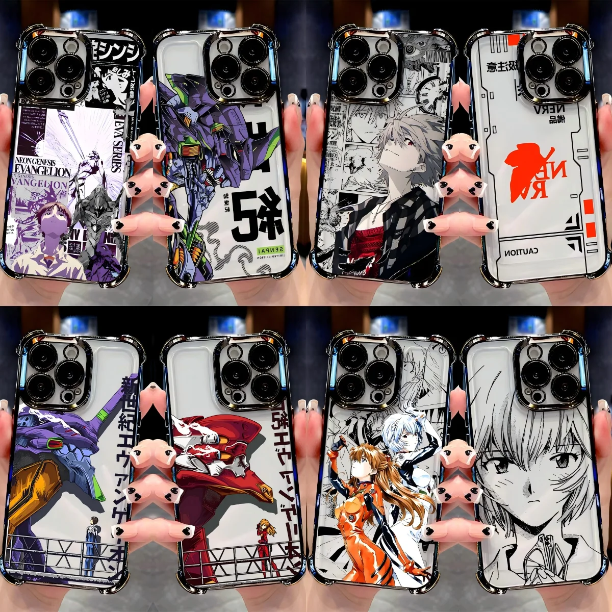 Cool E-Evangelions Phone Case For Samsung A37 A57 A07 A36 A16 A06 A35 A55 A25 A26 A05s A15 A54 A34 A24 A14 A05 A04 4G 5G