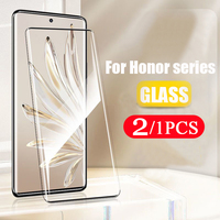 2/1Pcs screen protector For Honor 70 50 60 SE lite pro plus For Honor Magic 3 4 Tempered glass smartphone phone protective film