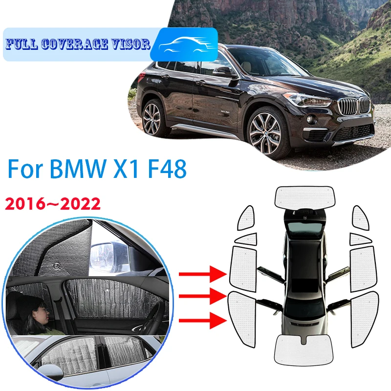 

For BMW X1 F48 2016 2017 2018 2019 2020 2021 2022 Car Window Windshield Sunshade UV Protection Reflector Sun Shade Sun Visor