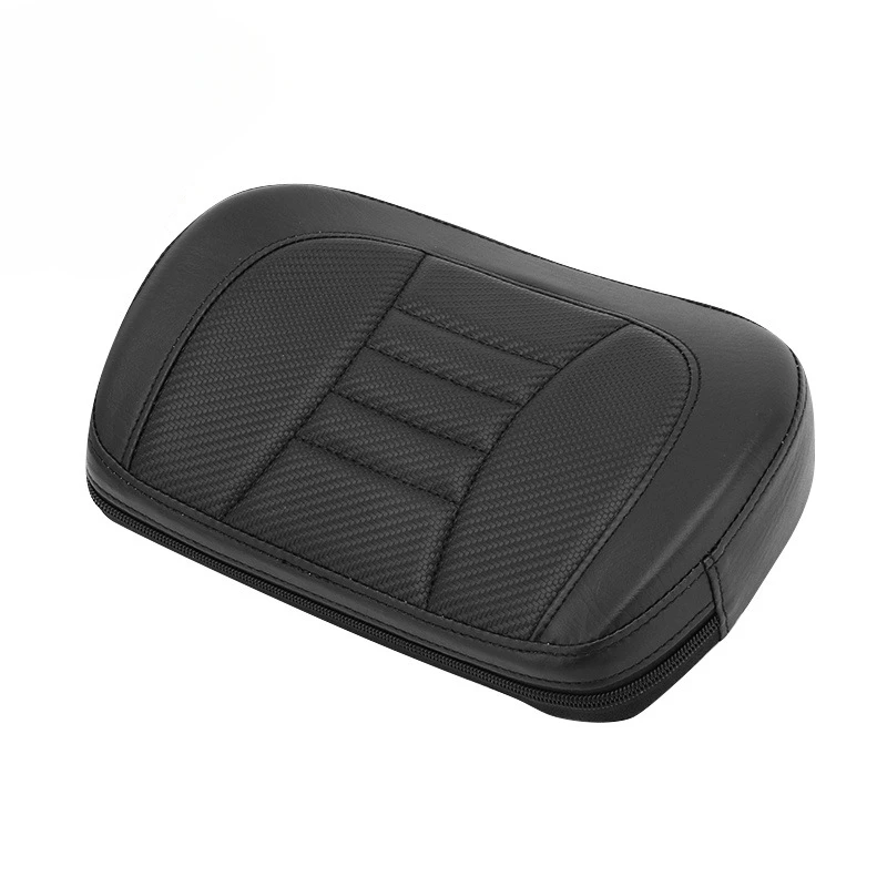 Suitable for Motorcycle Accessories, Large Gliding Modification, Black Backrest Cushion