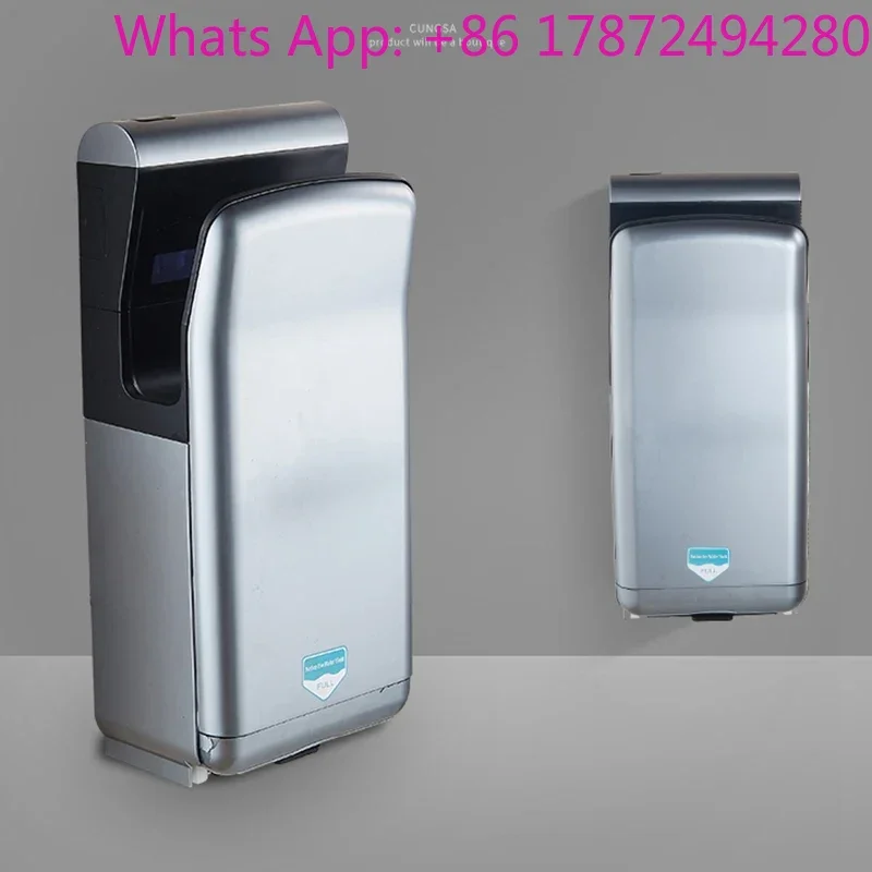 High Speed Hand Dryer Fully Automatic Induction Hand Dryer Hotel Hand Blowing Dual Motor Jet Quick  Dryer 2000W