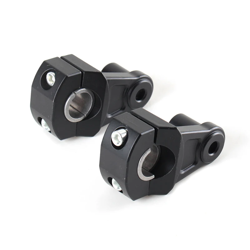 Motorcycle Bar Clamps Raised Handlebar Handle Bar Risers For 22MM 7/8\