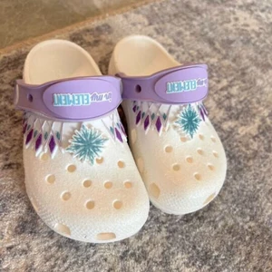 Disney-Chinelos congelados com buraco para crianças, sapatos de praia em casa, chinelos kawaii, anime, esguicho, charmander, eva, presentes, verão 10 principais vendas praia frozen - №9