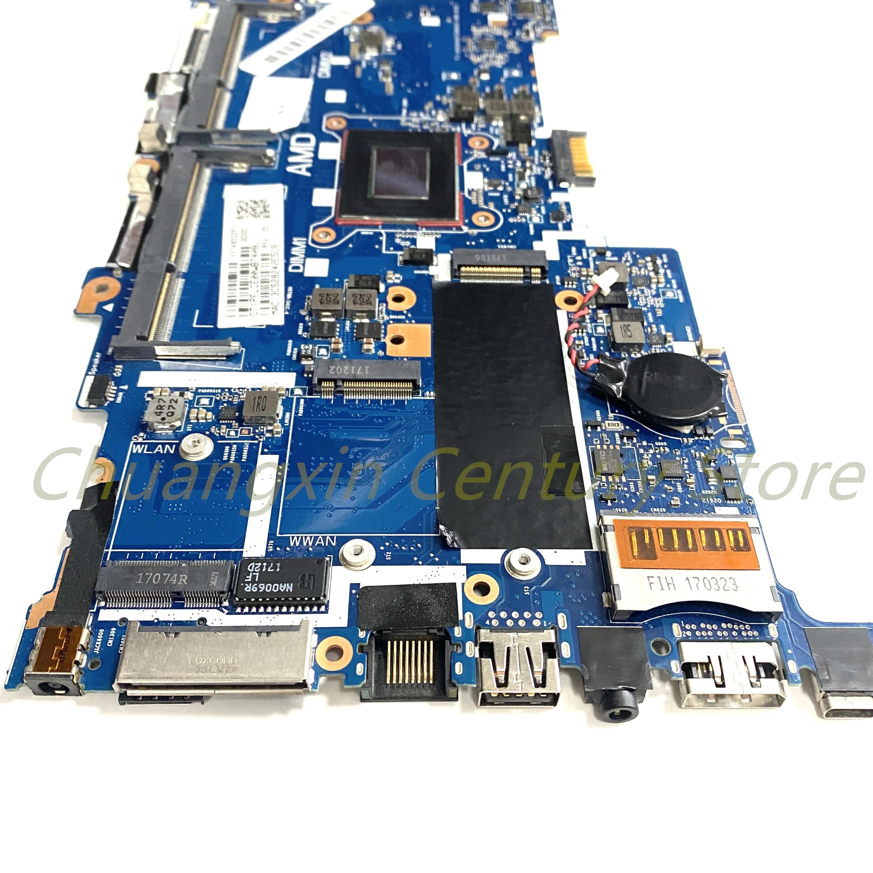 HP EliteBook 745 G3 755 G3 노트북 마더보드 6050A2728001-MB-A02 에 적합, A10-8700 A12-8800 CPU 100% 테스트 완료