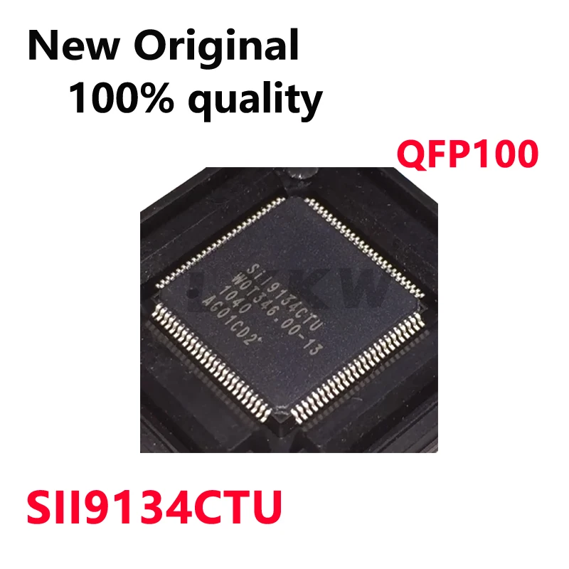 1-5/PCS New Original SII9134CTU SIL9134CTU QFP100 Ethernet chip In Stock