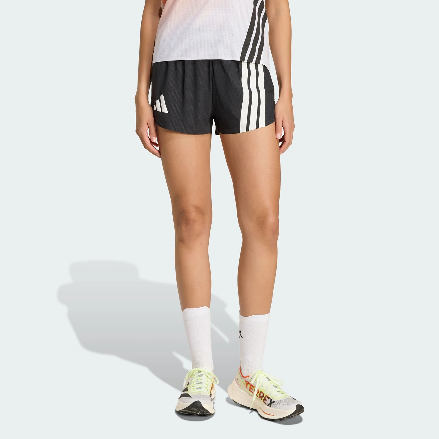 Adidas genuine summer women's woven outdoor off-road running shorts KC4963