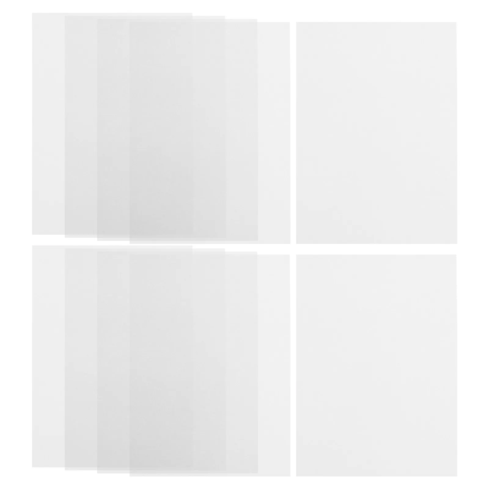 10pcs Heat Shrink Sheets For Diy Crafts Printable Shrink Plastic Material Craft Making Kit Kids Handicraft Projects Kindergarten