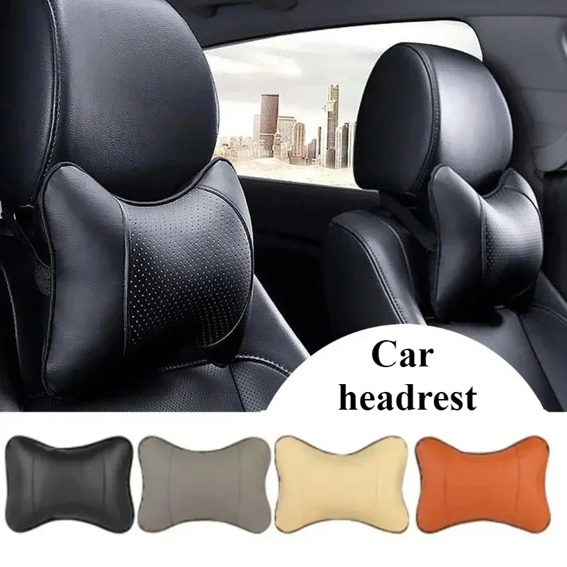 Car Neck Pillows 1pc Universal Head Support Protector Car Headrest Backrest Cushion Car Seat Neck Protector Pillow