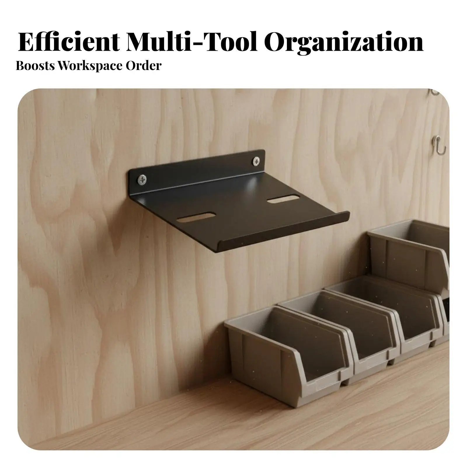 Space Saving Saw Storage Rack Wall Mounted Tool Organizer Stable Iron Bracket for Shop Shed and Garage