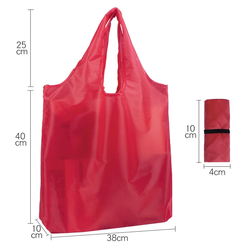 Saco de compras reusável portátil 2023 grande capacidade impermeável eco tote bolsa dobrável armazenamento conveniente supermercado bolsas