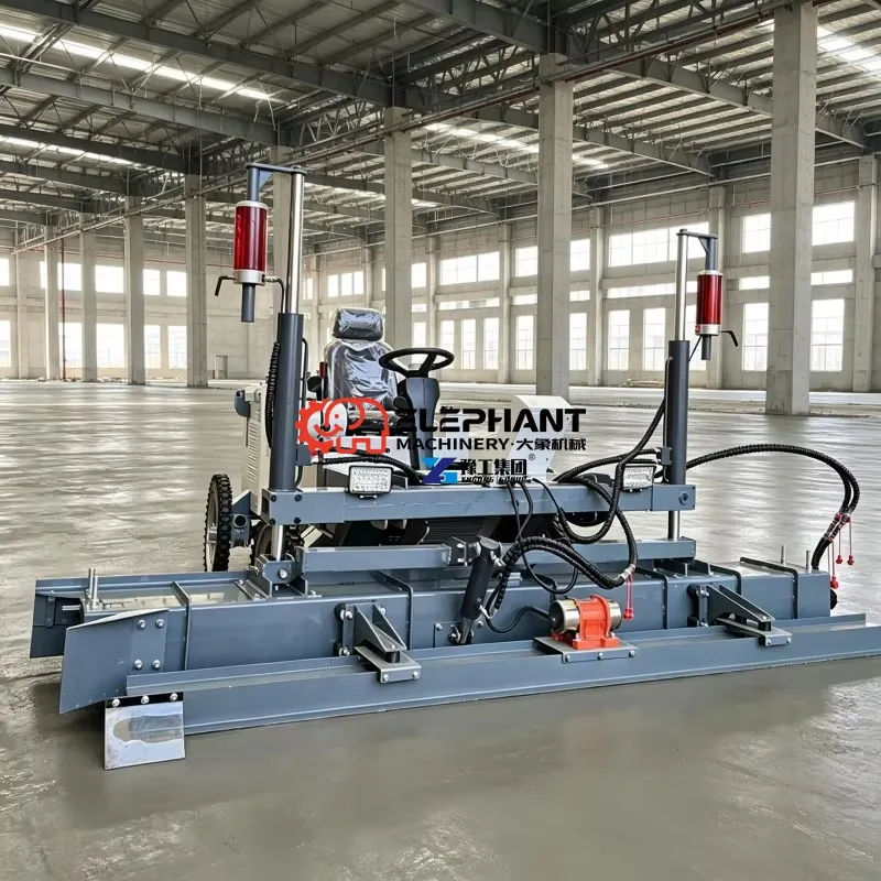 High Efficiency Laser Screed Leveling Machine for Logistics & Distribution Center Concrete Floor Construction