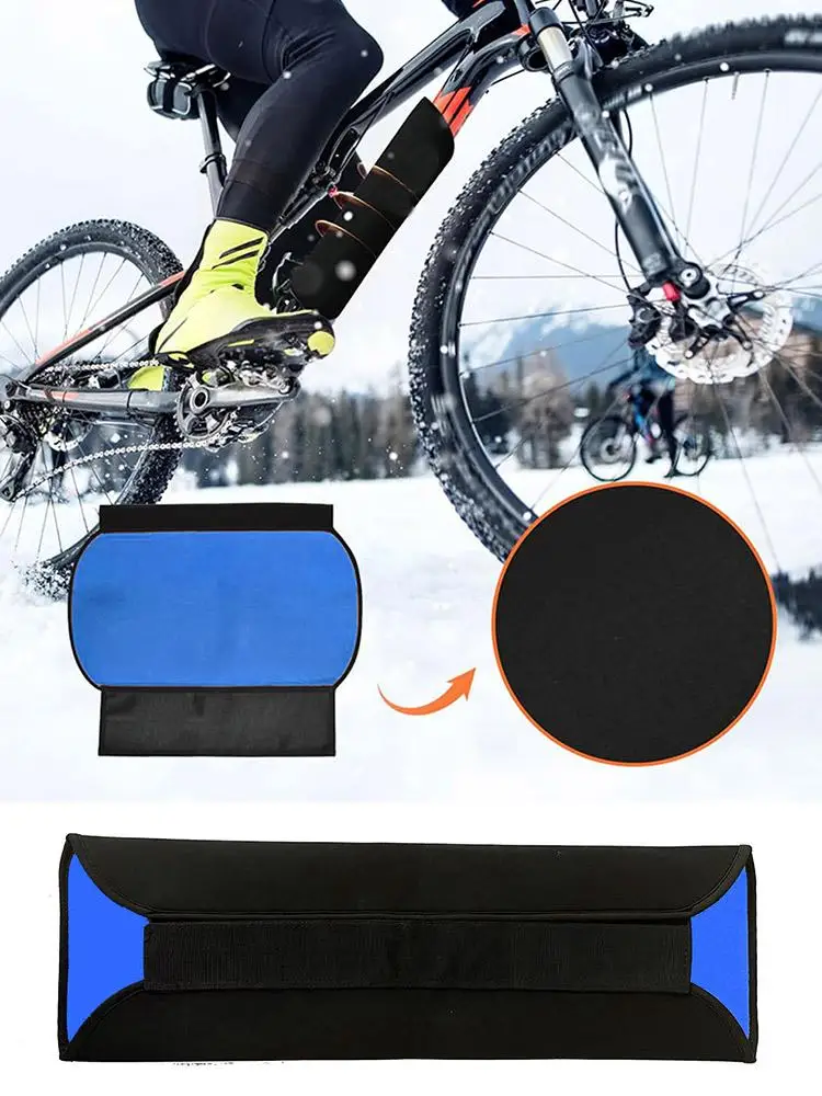 AliExpress E-Bike Battery Cover - Waterproof Dustproof Thermal Case for Lithium Packs, Shock-Absorption Frame Protection, Black/Universal