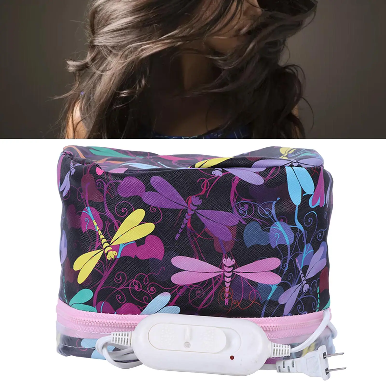 Tragbarer Haar dampfer Hut Styling Schönheit pflegende 220v Haarpflege Salon eu